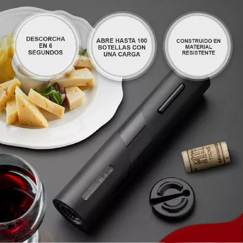 Sacacorchos Electrico Recargable